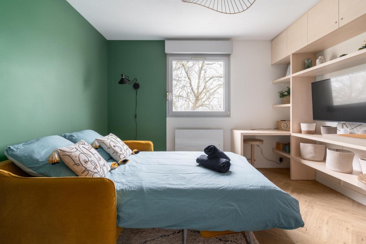 Studio Refait A Neuf Avec Parking En Bord De Loire Nantes Eksteriør bilde