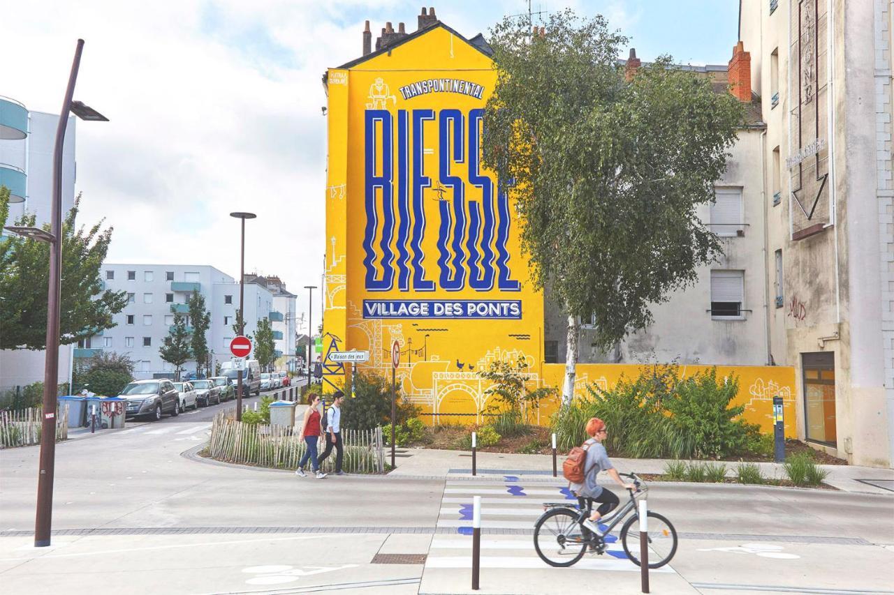 Studio Refait A Neuf Avec Parking En Bord De Loire Nantes Eksteriør bilde